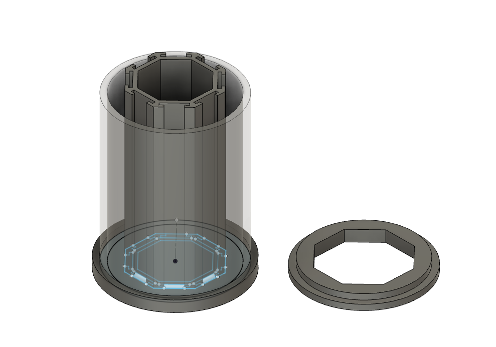 Prototype using pixel strips
