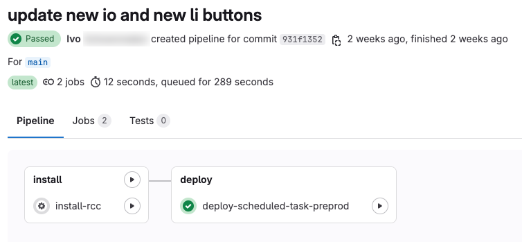 GitLab CI/CD Pipeline