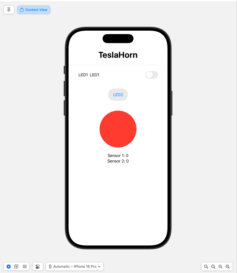 Bare minimum app to control essential features